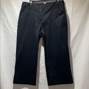 Brand new cropped black pants